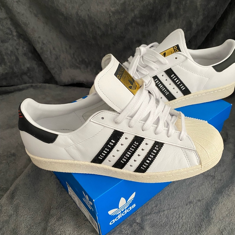 Adidas Superstar80s HUMAN MADE size 10.5 men